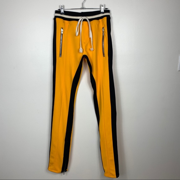 fear of god double stripe track pants